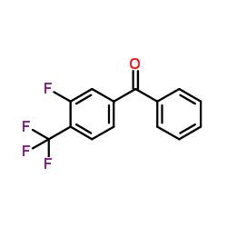 cas no 243128-47-4 is 3-Fluoro-4-(trifluoromethyl)benzophenone