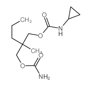 cas no 24353-88-6 is Carbamic acid,N-cyclopropyl-, 2-[[(aminocarbonyl)oxy]methyl]-2-methylpentyl ester