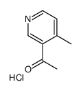 cas no 24476-58-2 is 1-(4-METHYLPYRIDIN-3-YL)ETHANONE HYDROCHLORIDE