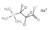 cas no 24493-21-8 is sodium,2,2,3,3-tetradeuterio-3-trimethylsilylpropanoate