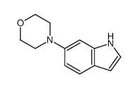 cas no 245117-18-4 is 4-(1H-indol-6-yl)morpholine