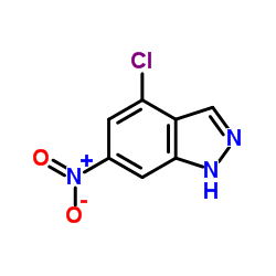 cas no 245524-94-1 is 4-Chloro-6-nitro-1H-indazole