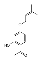 cas no 24672-83-1 is 1-[2-HYDROXY-4-(3-METHYL-BUT-2-ENYLOXY)-PHENYL]-ETHANONE