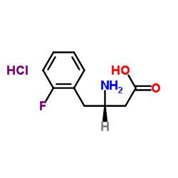 cas no 246876-92-6 is (s)-3-amino-4-(2-fluorophenyl)butanoic acid hydrochloride