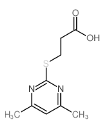 cas no 247225-29-2 is 3-(4,6-DIMETHYLPYRIMIDIN-2-YLTHIO)PROPANOIC ACID