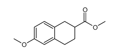 cas no 2473-19-0 is methyl 6-methoxy-1,2,3,4-tetrahydronaphthalene-2-carboxylate