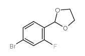 cas no 248270-23-7 is 2-(4-Bromo-2-fluorophenyl)-1,3-dioxolane