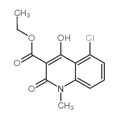 cas no 248282-10-2 is ETHYL-5-CHLORO-1,2-DIHYDRO-4-HYDROXY-1-METHYL-2-OXO-3-QUINOLINE CARBOXYLATE