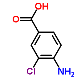cas no 2486-71-7 is 4-Amino-3-chlorobenzoic acid