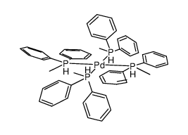 cas no 24981-80-4 is tetrakis(methyldiphenylphosphine)palladium