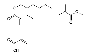 cas no 25133-98-6 is 2-ethylhexyl prop-2-enoate,methyl 2-methylprop-2-enoate,2-methylprop-2-enoic acid