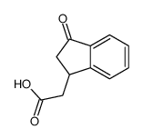 cas no 25173-12-0 is (3-oxo-indan-1-yl)-acetic acid