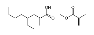 cas no 25265-15-0 is 4-ethyl-2-methylideneoctanoic acid,methyl 2-methylprop-2-enoate
