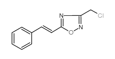 cas no 252867-19-9 is 3-(CHLOROMETHYL)-5-STYRYL-1,2,4-OXADIAZOLE