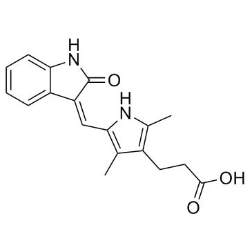 cas no 252916-29-3 is TSU-68 (SU6668, Orantinib)