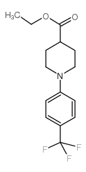 cas no 253446-38-7 is ETHYL 1-(4-TRIFLUOROMETHYLPHENYL)PIPERIDINE-4-CARBOXYLATE