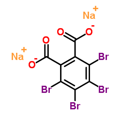 cas no 25357-79-3 is 1,2-Benzenedicarboxylicacid, 3,4,5,6-tetrabromo-, sodium salt (1:2)