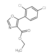 cas no 254749-13-8 is ETHYL 5-(2,4-DICHLOROPHENYL)OXAZOLE-4-CARBOXYLATE