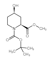 cas no 254882-06-9 is 1-tert-butyl 2-methyl (2S,4R)-4-hydroxypiperidine-1,2-dicarboxylate