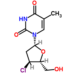 cas no 25526-94-7 is 3'-Chloro-3'-deoxythymidine