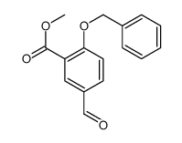 cas no 255734-73-7 is 2-(BENZYLOXY)-5-FORMYLBENZOIC ACID METHYL ESTER