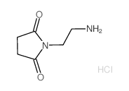cas no 25660-19-9 is 1-(2-aminoethyl)-2,5-pyrrolidinedione(SALTDATA: HCl 0.25H2O)
