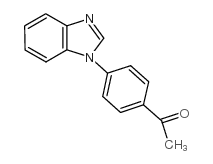 cas no 25700-10-1 is 1-[4-(1H-BENZIMIDAZOL-1-YL)PHENYL]ETHANONE