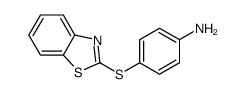 cas no 25712-17-8 is 4-(BENZOTHIAZOL-2-YL-SULFANYL)PHENYLAMINE