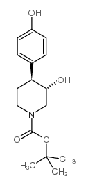 cas no 257938-67-3 is (3S,4S)-TERT-BUTYL 3-HYDROXY-4-(4-HYDROXYPHENYL)PIPERIDINE-1-CARBOXYLATE