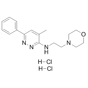 cas no 25953-17-7 is Minaprine (dihydrochloride)