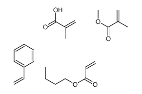 cas no 25987-66-0 is butyl prop-2-enoate, methyl 2-methylprop-2-enoate, 2-methylprop-2 -enoic acid, styrene