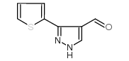 cas no 26033-27-2 is 3-(2-thienyl)-1h-pyrazole-4-carbaldehyde