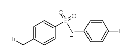 cas no 260969-08-2 is {[4-(BROMOMETHYL)PHENYL]SULFONYL}(4-FLUOROPHENYL)AMINE