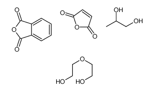 cas no 26098-37-3 is 2-benzofuran-1,3-dione,furan-2,5-dione,2-(2-hydroxyethoxy)ethanol,propane-1,2-diol