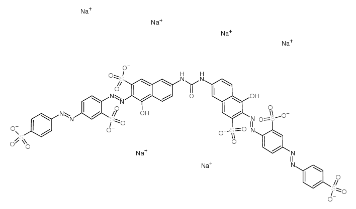 cas no 2610-10-8 is hexasodium 7,7'-(carbonyldiimino)bis[4-hydroxy-3-[[2-sulphonato-4-[(4-sulphonatophenyl)azo]phenyl]azo]naphthalene-2-sulphonate]
