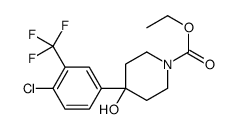 cas no 26111-66-0 is Ethyl4-(4-chloro-a,a,a-trifluoro-m-tolylo)-4-hxdroxy-1-piperidinecarbxylate