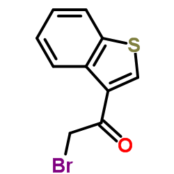 cas no 26167-45-3 is 1-(1-Benzothiophen-3-yl)-2-bromoethanone