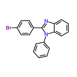 cas no 2620-76-0 is 2-(4-Bromophenyl)-1-phenyl-1H-benzimidazole