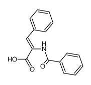 cas no 26348-47-0 is (Z)-2-BENZAMIDO-3-PHENYLACRYLIC ACID