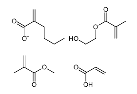 cas no 26351-99-5 is 2-hydroxyethyl 2-methylprop-2-enoate,2-methylidenehexanoate,methyl 2-methylprop-2-enoate,prop-2-enoic acid