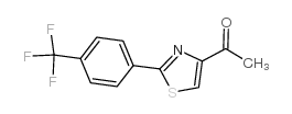 cas no 263564-37-0 is 1-(2-[4-(TRIFLUOROMETHYL)PHENYL]-1,3-THIAZOL-4-YL)ETHAN-1-ONE