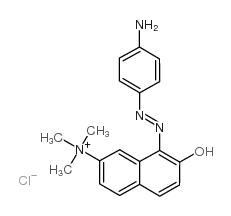 cas no 26381-41-9 is [(8E)-8-[(4-aminophenyl)hydrazinylidene]-7-oxonaphthalen-2-yl]-trimethylazanium,chloride