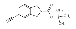 cas no 263888-56-8 is TERT-BUTYL 5-CYANOISOINDOLINE-2-CARBOXYLATE