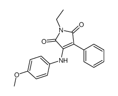 cas no 264206-79-3 is 1-ethyl-3-(4-methoxyanilino)-4-phenylpyrrole-2,5-dione