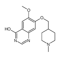 cas no 264208-69-7 is 7-((1-METHYLPIPERIDIN-4-YL)METHOXY)-6-METHOXYQUINAZOLIN-4(3H)-ONE