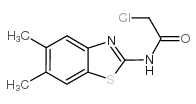 cas no 26447-74-5 is 2-CHLORO-N-(5,6-DIMETHYL-BENZOTHIAZOL-2-YL)-ACETAMIDE