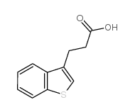 cas no 26461-80-3 is 3-(1-benzothiophen-3-yl)propanoic acid