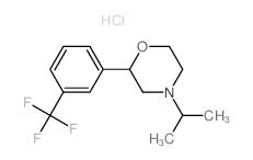 cas no 26629-86-7 is Morpholine,4-(1-methylethyl)-2-[3-(trifluoromethyl)phenyl]-, hydrochloride (1:1)