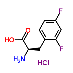 cas no 266360-60-5 is 2,4-Difluoro-D-phenylalanine hydrochloride (1:1)