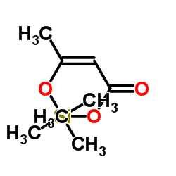 cas no 26767-00-0 is Methyl 3-((trimethylsilyl)oxy)-2-butenoate